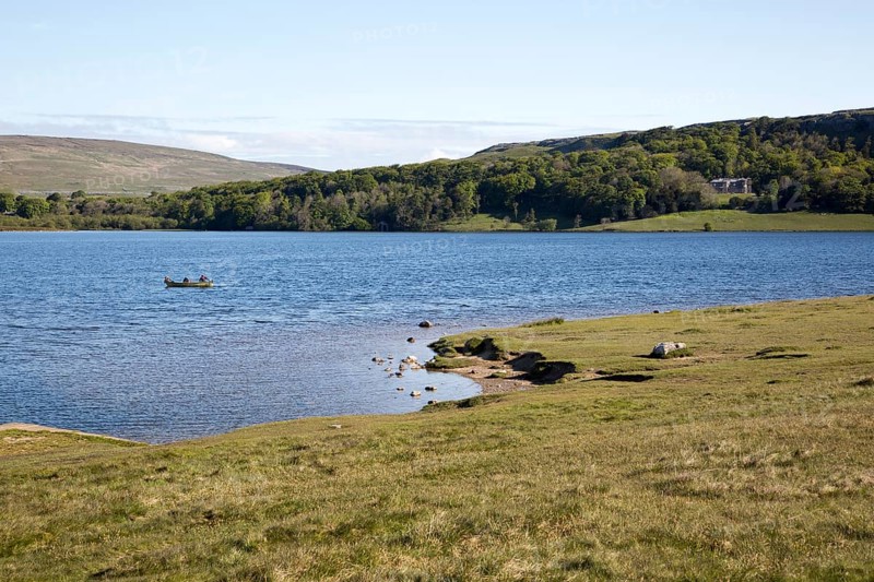 Malham Tarn lake, Yorkshire Dales national park, England, UK