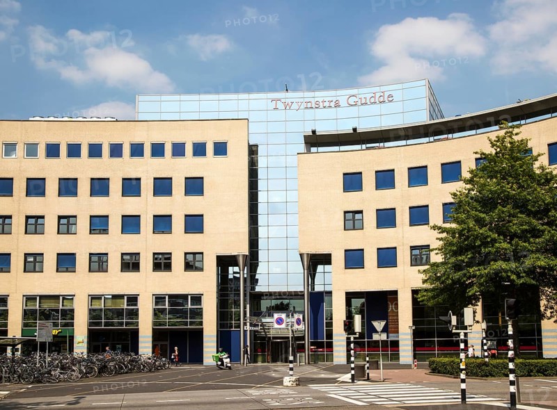 Modern architecture Twynstra Gudde management consultants offices, Amersfoort, Netherlands