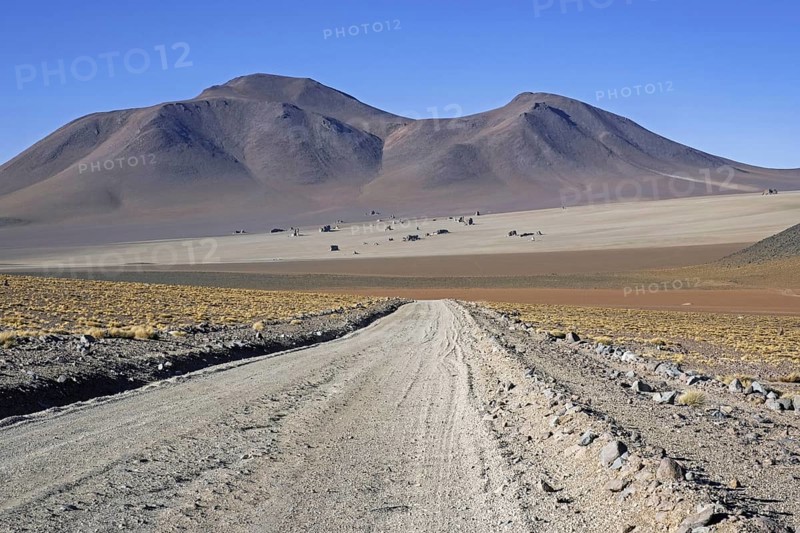 Salvador Dali Desert in the Eduardo Avaroa Andean Fauna National Reserve in the Andean mountains, Sur Lipez Province, Potosi Department, Bolivia, South America