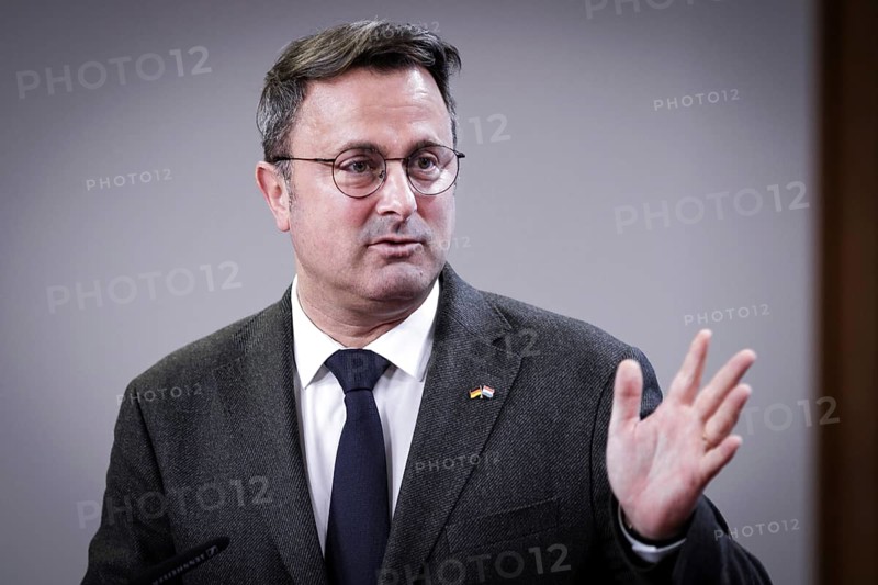 Xavier Bettel, Foreign Minister of the Grand Duchy of Luxembourg, recorded during a press conference at the Federal Foreign Office in Berlin, 5 January 2024
