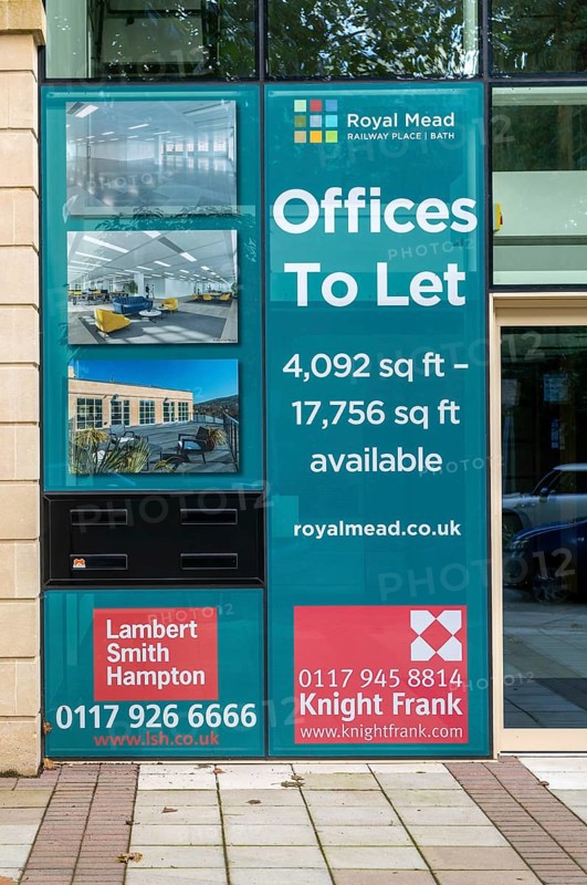 Offices to Let, Lambert Smith Hampton and Knight Frank, Royal Mead, Railway Place, Bath, Somerset, England, UK