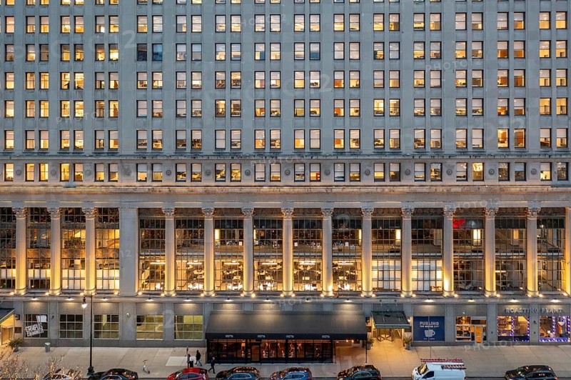 Detroit, Michigan, The First National Building, designed by architect Albert Kahn and built between 1921 and 1930. The office building is owned by Dan Gilbert's Bedrock Detroit