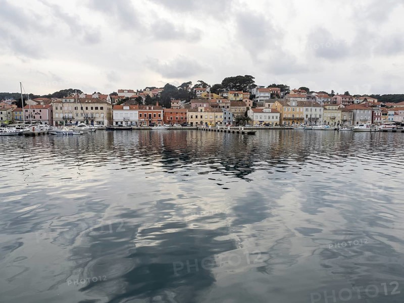 Harbour of Mali Losinj, island of Losinj, Kvarner Gulf Bay, Adriatic Sea, Croatia, Europe