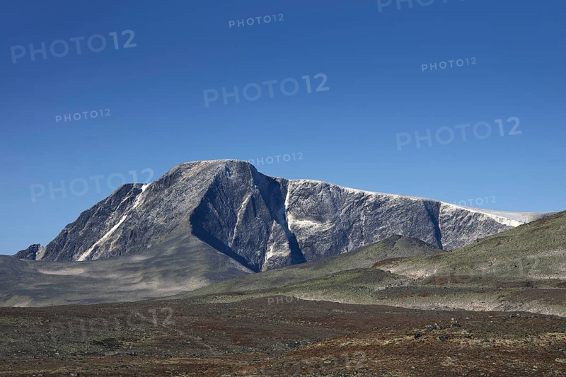 Snohetta, highest mountain in the Dovrefjell range, Dovrefjell-Sunndalsfjella National Park, Norway, Europe