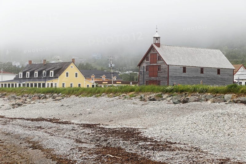 Architecture, historic building, Perce, Gaspesie, Province of Quebec, Canada, North America