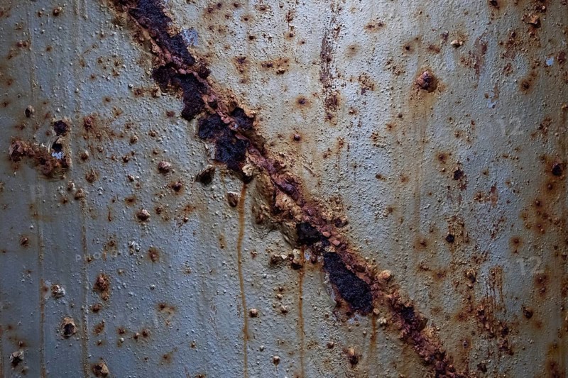 Rusty steel, abandoned herring factory Djupavik, Reykjarfjoerour, Strandir, Arnes, Westfjords, Iceland, Europe