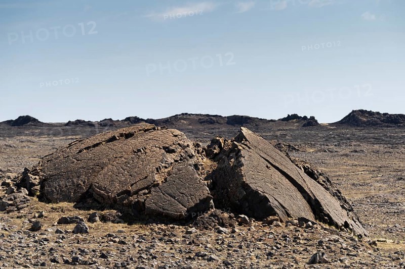 Cooled lava, Reykjanes Peninsula, Iceland, Europe
