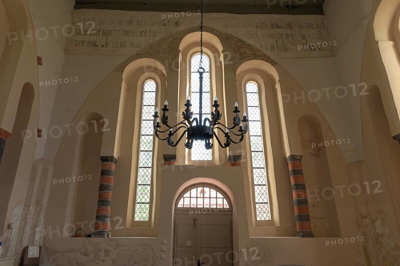 Vestibule of the Evangelical Reformed Church of Krummhoern-Rysum, Germany, Europe