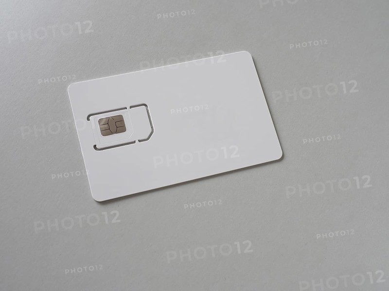 Blank sim card