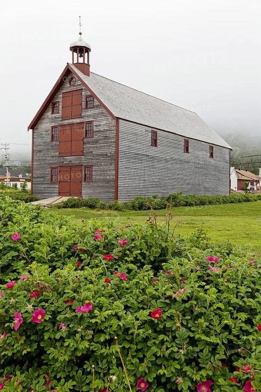 Architecture, historic building, Perce, Gaspesie, Province of Quebec, Canada, North America