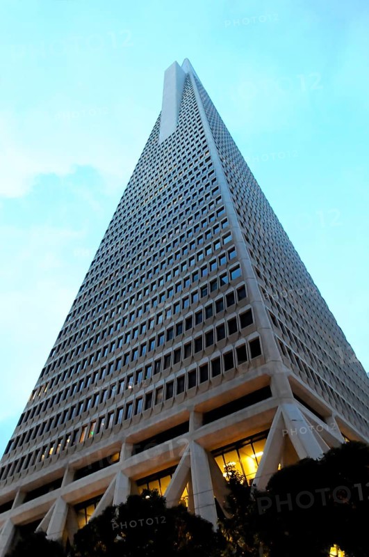 Transamerica Pyramid, city centre, San Francisco, California, USA, North America