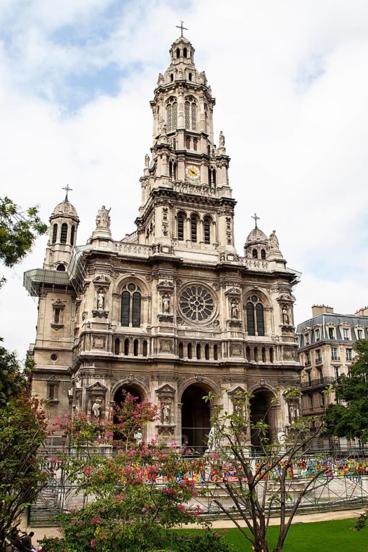 Eglise de la Sainte-Trinite, Roman Catholic church in the 9th arrondissement of Paris France