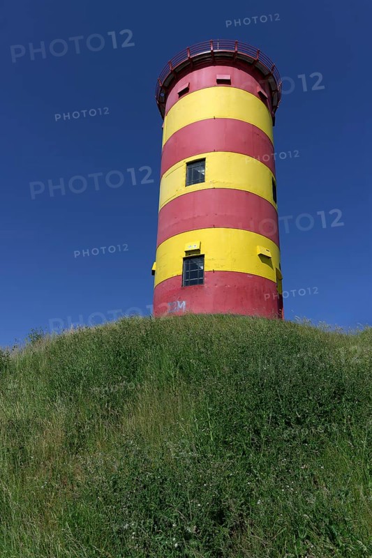 Pilsum Lighthouse, Krummhoern, Germany, Europe