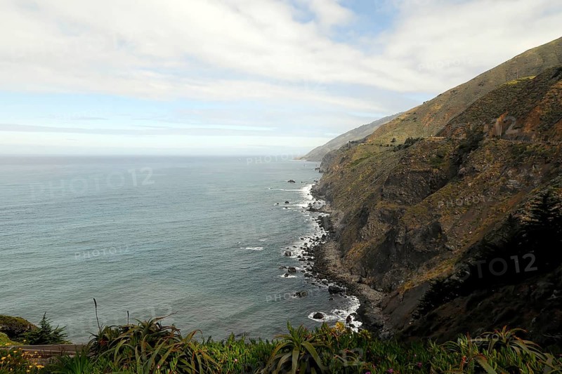 Coast near Big Sur, Pacific Ocean, California, USA, North America