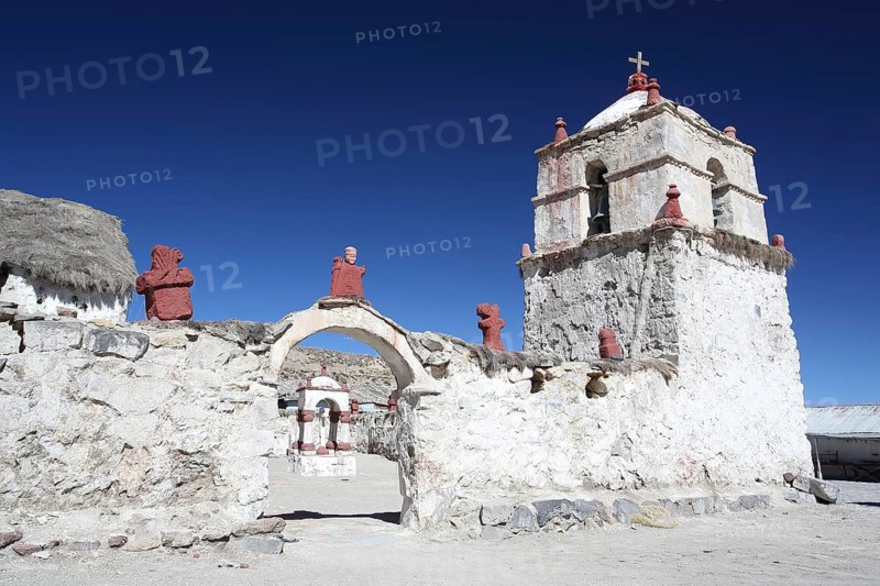 Church in Parinacota Chile