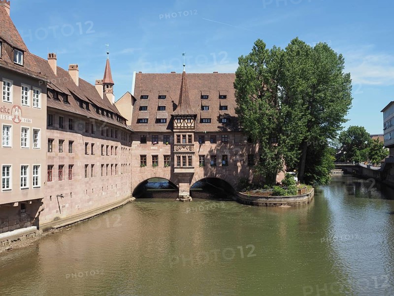 Holy Spirit Hospital in Nuernberg, Germany, Europe