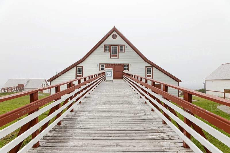 Architecture, historic building, Perce, Gaspesie, Province of Quebec, Canada, North America