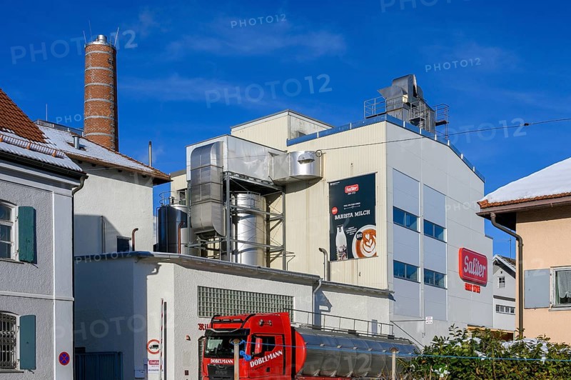 Saliter Milchwerk, Obergünzburg, Allgäu, Bavaria, Germany, Europe