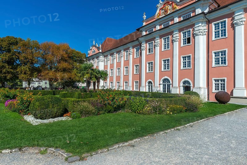 Meersburg on Lake Constance, New Castle, Gardens, Baden-Württemberg, Germany, Europe