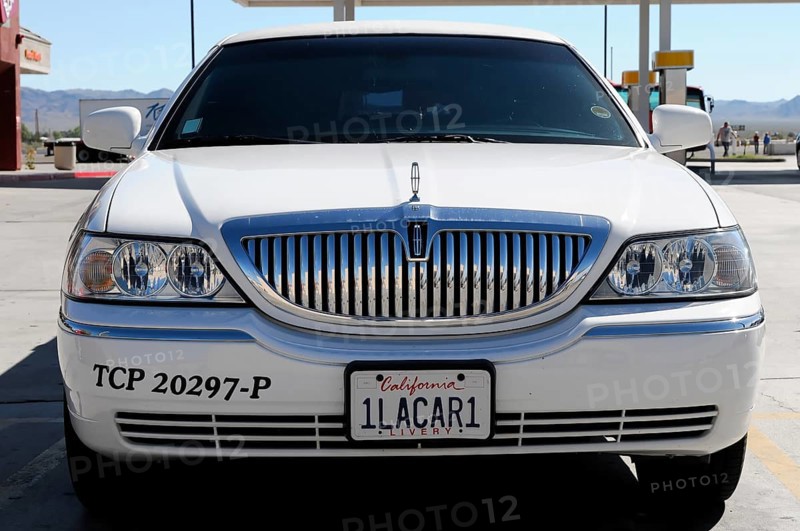 Stretch Limousine LNS Series, petrol station, rest area, California USA