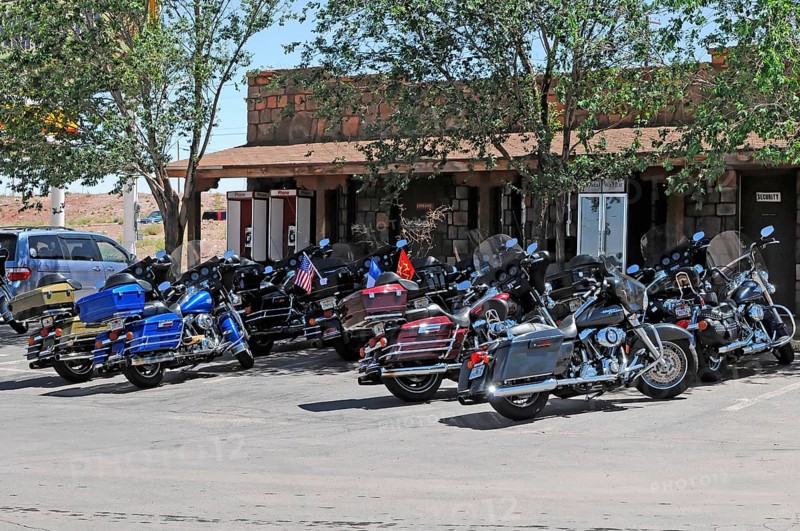 Motorbikes, Chopper, Grand Canyon National Park, Colorado Plateaus, Arizona, America, USA, North America