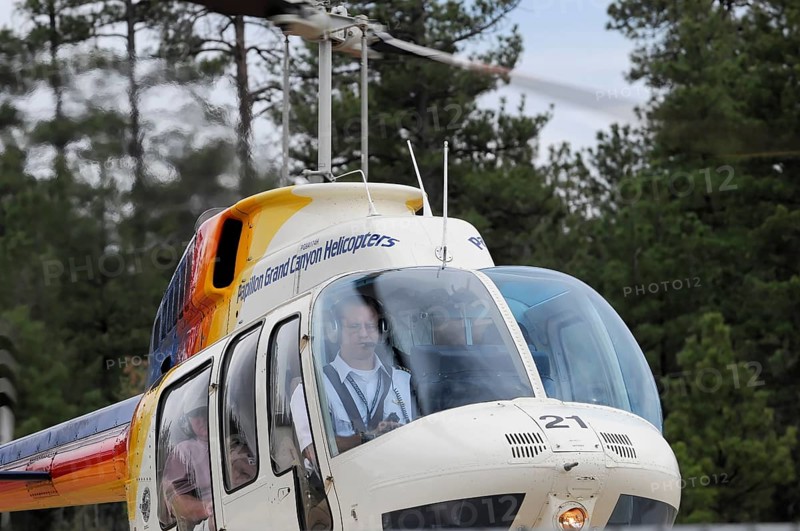 Papillon Grand Canyon Helicopter, Grand Canyon, Arizona, USA, North America