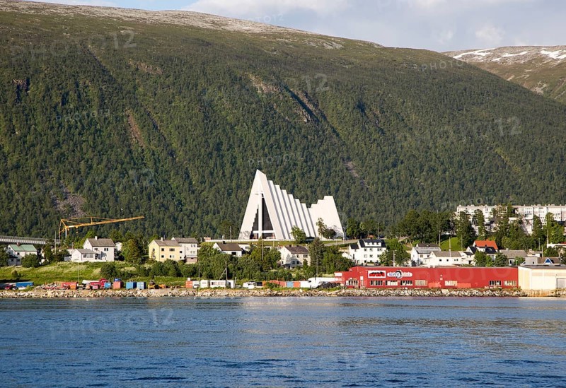 The Arctic Cathedral, Tromso, Norway architect Jan Inge Hovig completed 1965