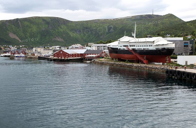 Stokmarknes, Hadsel municipality, Hadseloya island, Nordland, Vesteralen region, northern Norway