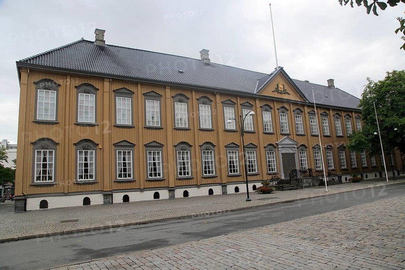 Stiftsgarden palace in city of Trondheim, Norway, Europe