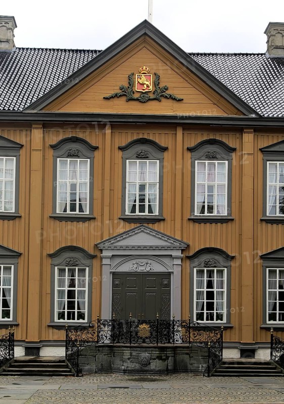 Stiftsgarden palace in city of Trondheim, Norway, Europe