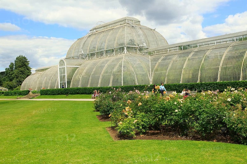 The Palm House at Royal Botanic Gardens, Kew, London, England, UK