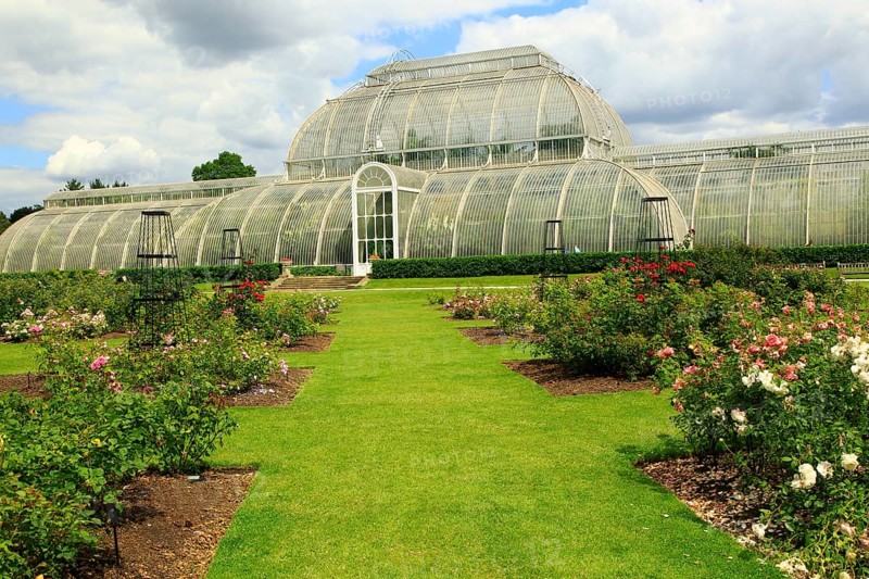 The Palm House at Royal Botanic Gardens, Kew, London, England, UK