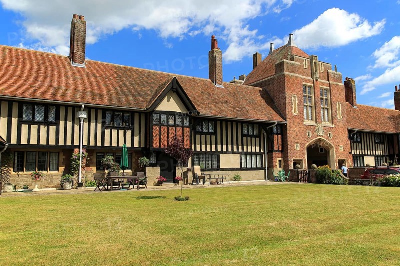 Almshouse buildings at Thorpeness, Suffolk, England, UK built 1926