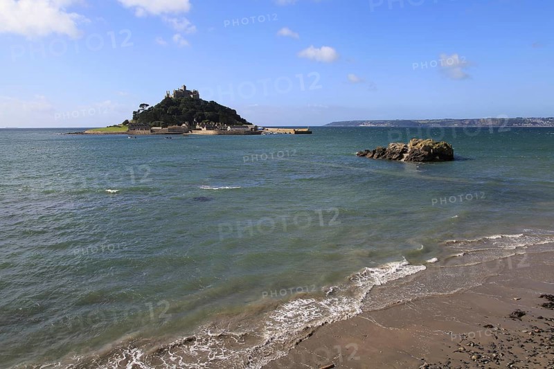 Saint Michael's Mount island, Marazion, Cornwall, England, UK
