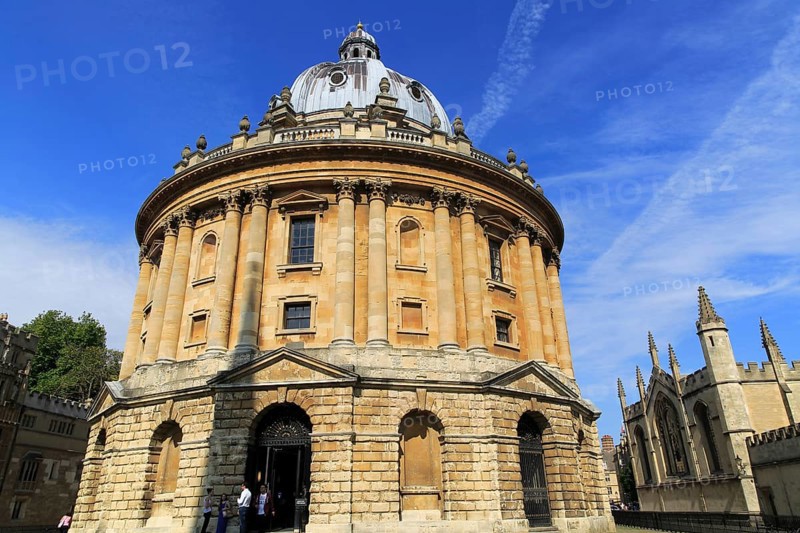 Radcliffe Camera building, University of Oxford, England, UK architect James Gibbs, neo-classical style 1737?1749