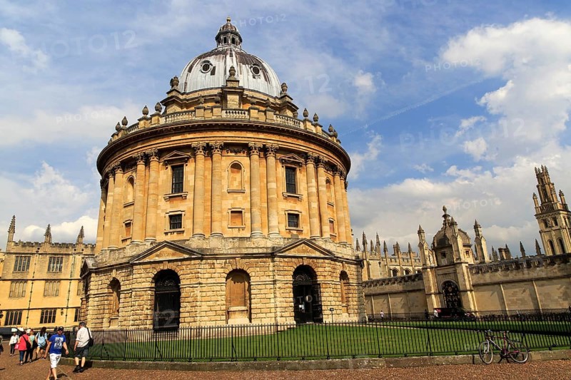 Radcliffe Camera building, University of Oxford, England, UK architect James Gibbs, neo-classical style 1737?1749