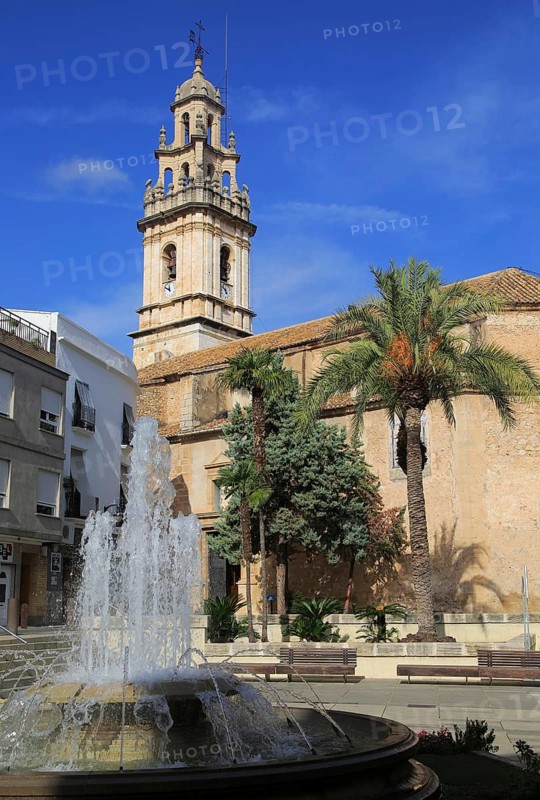 Iglesia Nuestra Señora de la Asunción church, Pego, Marina Alta, Alicante province, Spain, Europe