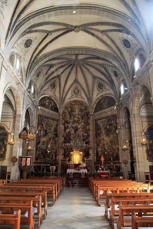 Iglesia Nuestra Señora de la Asunción church, Pego, Marina Alta, Alicante province, Spain, Europe