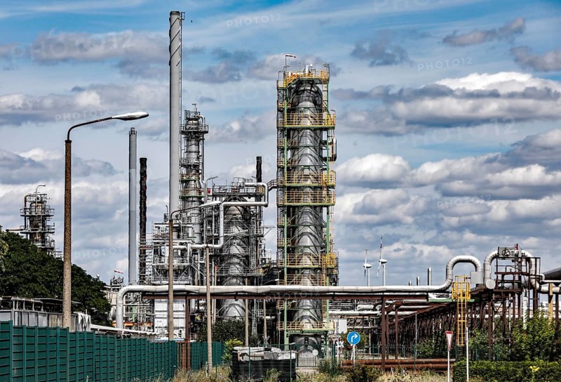 PCK Raffinerie GmbH Schwedt.the refinery could be converted to produce climate-neutral paraffin in the long term, Schwedt, 14 July 2022