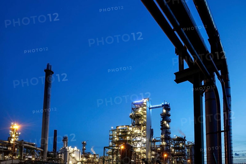 Bp Ruhr Öl GmbH refinery in Gelsenkirchen Horst, 10 April 2022