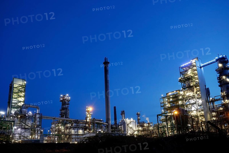 Bp Ruhr Öl GmbH refinery in Gelsenkirchen Horst, 10 April 2022