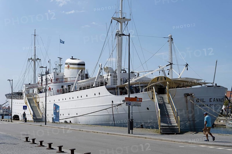 Hospital ship built in 1955, Fundacao Gil Eannes, Viana do Castelo, Viana do Castelo, Portugal, Europe