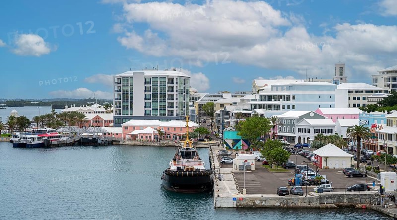Hamilton harbour area Bermuda