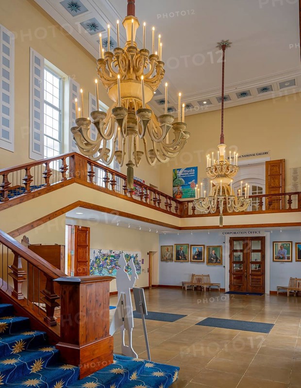City Hall Art Centre Inside Hamilton Bermuda