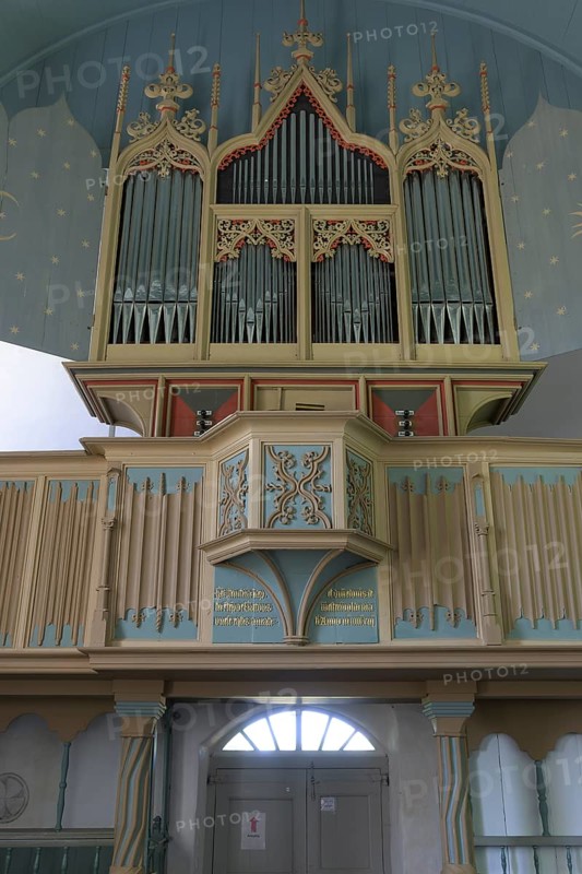 Organ of the Evangelical Reformed Church of Krummhörn-Rysum, Germany, Europe