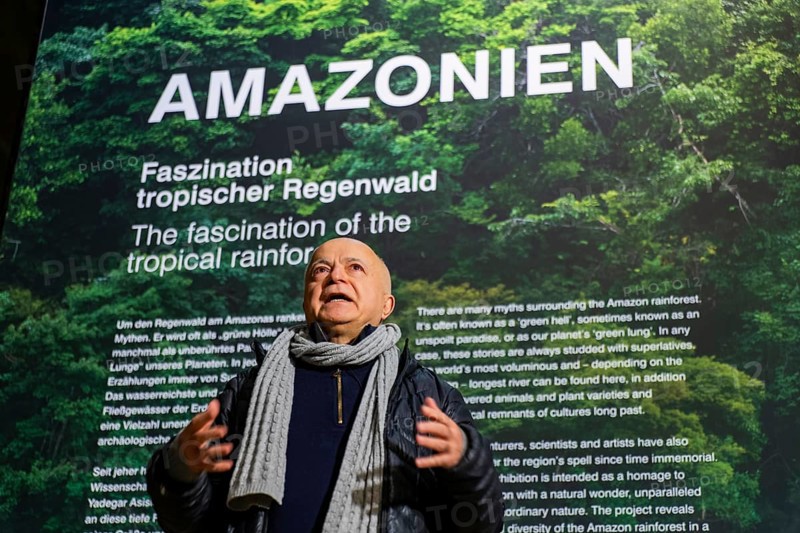 AMAZONIA - The Fascination of the Tropical Rainforest is a monumental work by Yadegar Asisi on the Brazilian rainforest. Yadegar Asisi 8 April 1955 in Vienna, actually Yadegar Asisi Namini is a German artist, architect and former university lecturer. He became known for his monumental paintings, Dresden, Saxony, Germany, Europe