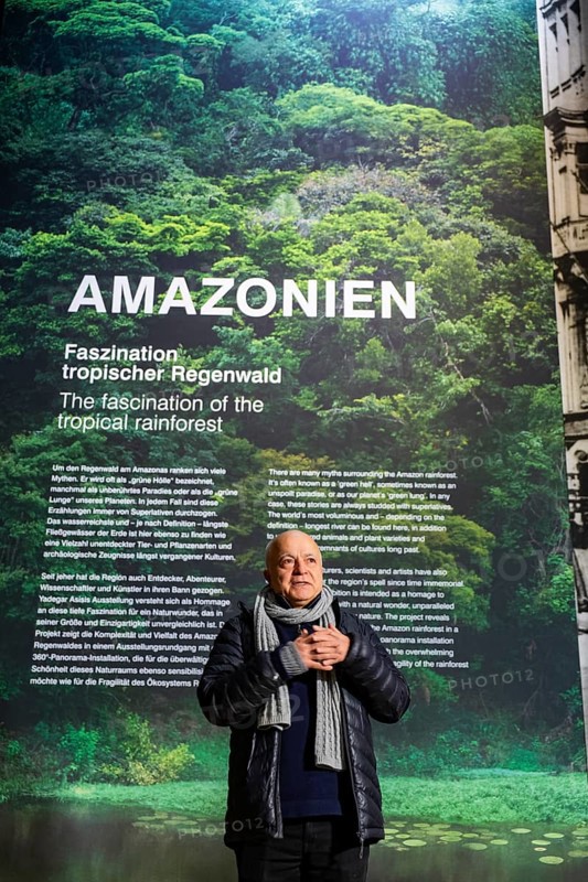 AMAZONIA - The Fascination of the Tropical Rainforest is a monumental work by Yadegar Asisi on the Brazilian rainforest. Yadegar Asisi 8 April 1955 in Vienna, actually Yadegar Asisi Namini is a German artist, architect and former university lecturer. He became known for his monumental paintings, Dresden, Saxony, Germany, Europe