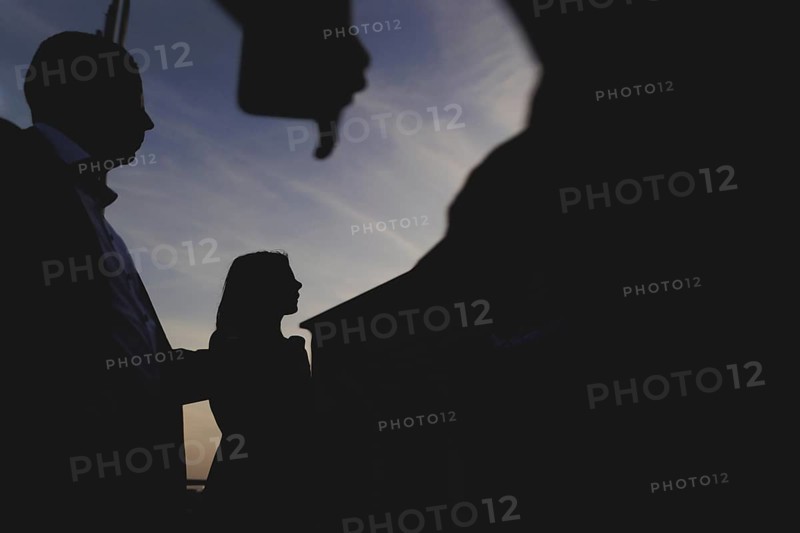 Annalena Bärbock (Alliance 90/The Greens), Federal Foreign Minister, photographed during a press statement after an unscheduled stop in Jeddah, 24 January 2024. The flight with the German Foreign Minister on board had to make a stopover in Jeddah due to a lack of overflight permission through Eritrea's airspace. Bärbock is visiting Djibouti, Kenya and South Sudan as part of her trip to East Africa / Photographed on behalf of the Federal Foreign Office