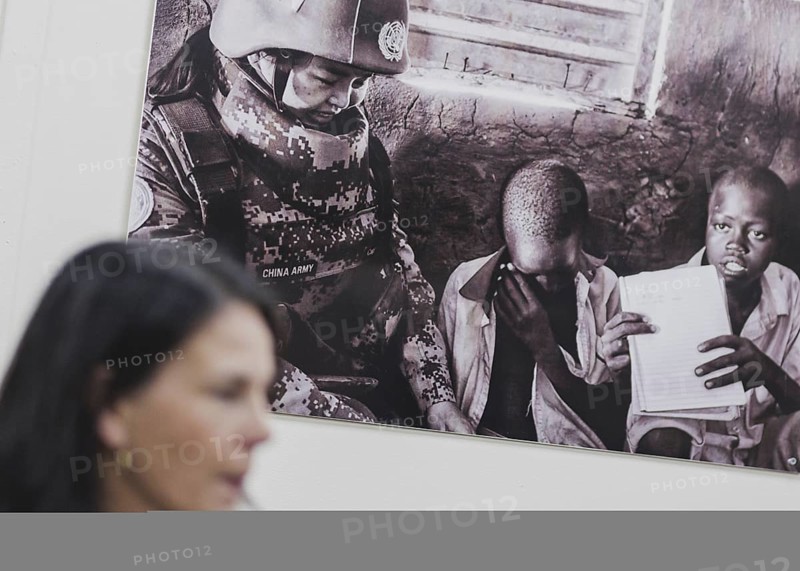 (R-L) Annalena Bärbock (Bündnis 90/Die Grünen), Federal Foreign Minister, photographed during a visit to UNMISS in Juba, 26 January 2024. Bärbock is visiting Kenya and South Sudan as part of her trip to East Africa / Photographed on behalf of the Federal Foreign Office