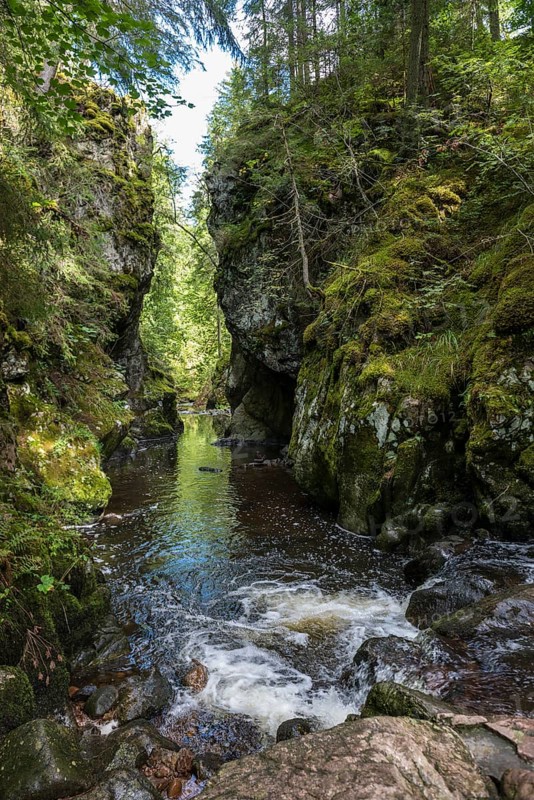 Haslachschlucht, Wutachschlucht, near Lenzkirch, Black Forest, Baden-Wuerttemberg, Germany, Europe